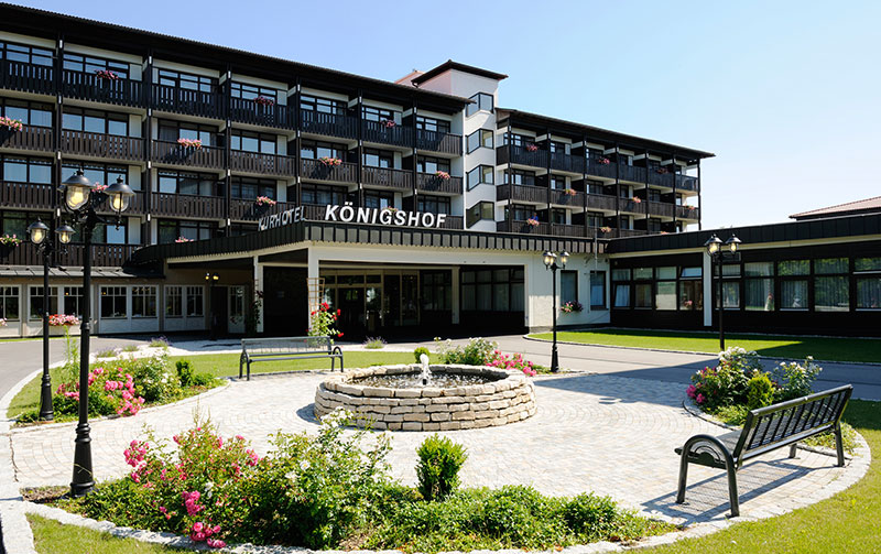 Eingangsbereich Kurhotel Königshof