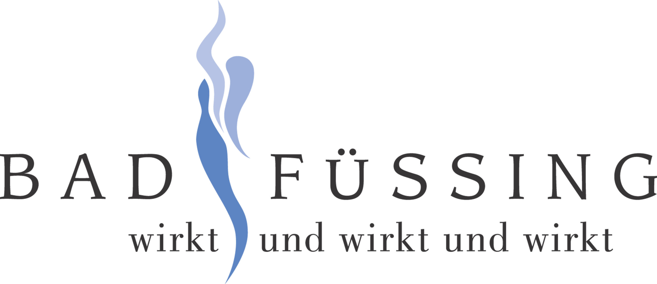 Logo Bad Füssing mit Slogan