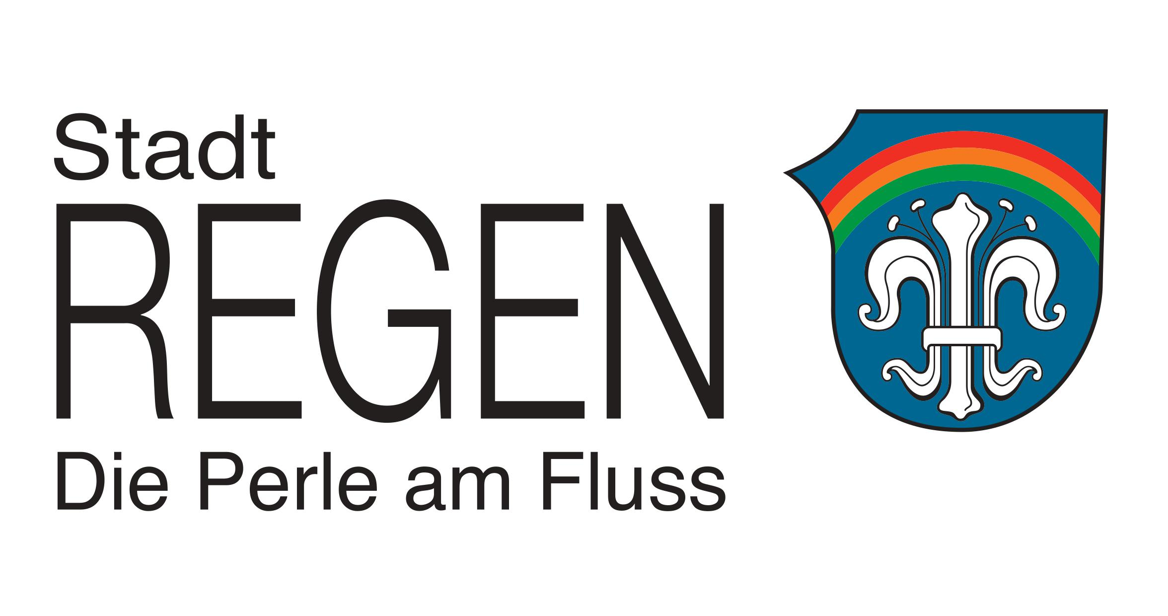 Logo Stadt Regen mit Wappen